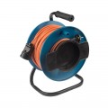 Удлинитель на катушке ПВС 2х0,75 мм², 50 м., оранжевый (газон)  REXANT