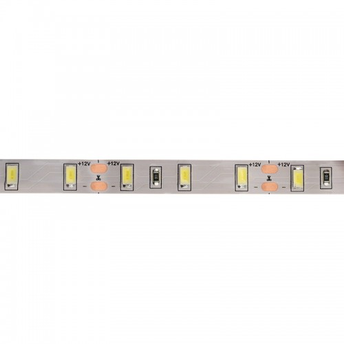 LED лента 12 В, 12 мм, IP23, SMD 5730, 60 LED/m, 12 V, цвет свечения белый (6000 K)