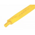 Термоусаживаемая трубка REXANT 25,0/12,5 мм, желтая, упаковка 10 шт. по 1 м