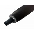 Термоусаживаемая трубка REXANT 50,0/25,0 мм, черная, упаковка 10 шт. по 1 м