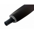 Термоусаживаемая трубка REXANT 80,0/40,0 мм, черная, упаковка 10 шт. по 1 м