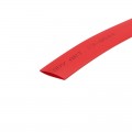 Трубка термоусаживаемая 8,0/4,0 мм красная, ролик 2,44 м REXANT