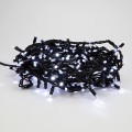 Гирлянда модульная «Дюраплей LED» 10 м, 200 LED, черный каучук, цвет свечения белый NEON-NIGHT