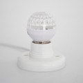 Лампа шар e27 10 LED  Ø50мм  белая 24В (постоянное напряжение)