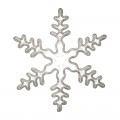 Фигура световая "Снежинка резная" цвет белый, размер 45*38 см  | 501-222 | NEON-NIGHT