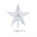 Светодиодная фигура Звезда 100 см, 200 светодиодов, с трубой и подвесом, цвет свечения белый NEON-NIGHT