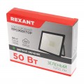 Прожектор светодиодный REXANT 50 Вт, цвет свечения зеленый