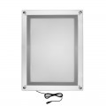 Бескаркасная подвесная односторонняя световая панель Постер Crystalline Round LED ø 900, 24 Вт REXANT