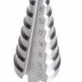 Сверло ступенчатое по металлу KRANZ 4,0-20,0 мм