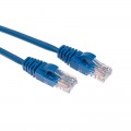 Патч-корд U/UTP, CAT 5e, RJ45-RJ45, 26AWG, LSZH, синий, 1,5м REXANT