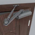 Доводчик дверной для установки на дверь весом до 65 кг