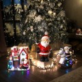 Керамическая фигурка «Дед Мороз с фонарем» 29х21х46.5 см