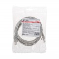 Патч-корд U/UTP, CAT 5e, RJ45-RJ45, 26AWG, LSZH, серый, 3м REXANT