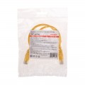 Патч-корд U/UTP, CAT 6, RJ45-RJ45, 26AWG, LSZH, желтый, 0,5м REXANT