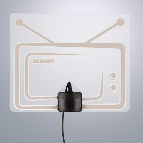 Антенна комнатная «Активная» с USB питанием, для цифрового телевидения DVB-T2, Ag-719 REXANT