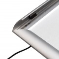 Подвесная односторонняя световая панель с креплением на тросах Постер LED Clip 1200х1800, 43 Вт REXANT