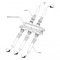 ДЕЛИТЕЛЬ  ТВ  х 4 под F разъём  5-900 МГц | 05-6033 | PROconnect