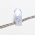 Гирлянда «LED Клип-лайт» 12 V, прозрачный ПВХ, 150 мм, цвет диодов белый