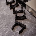 Крепеж-клипса для монтажного пистолета Ø40 мм, черная REXANT
