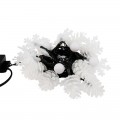 Гирлянда светодиодная универсальная с насадками (шарики, снежинки, елочки) 30 LED МУЛЬТИКОЛОР, 4,4 метра с контроллером