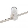 Гирлянда «LED Клип-лайт» 12 V, прозрачный ПВХ, 150 мм, цвет диодов белый