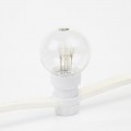 Гирлянда LED Galaxy Bulb String 10м, белый КАУЧУК, 30 ламп*6 LED СИНИЕ, влагостойкая IP65| 331-303| NEON-NIGHT