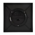 Декоративный фонарь на солнечной батарее 14х14х24 см, черный плетеный корпус, теплый белый цвет свечения NEON-NIGHT