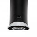 Светильник настольный REXANT Cesar LED с поворотом излучающей поверхности на 360°, 4000 К, часы, термометр, будильник, календарь, цвет черный