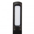 Светильник настольный REXANT Cesar LED с поворотом излучающей поверхности на 360°, 4000 К, часы, термометр, будильник, календарь, цвет черный