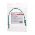 Патч-корд U/UTP, CAT 5e, RJ45-RJ45, 26AWG, LSZH, зеленый, 0,3м REXANT