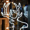 Фигура световая «Сказочный олень» из гибкого неона, 140х93 см, 1680 LED, цвет свечения белый NEON-NIGHT