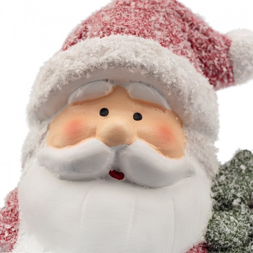 Керамическая фигурка «Дед Мороз с елочкой» 10.7х9.2х15.4 см
