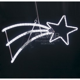 Фигура светодиодная "Падающая Звезда" цвет белый, 40*80 см | 501-532| NEON-NIGHT