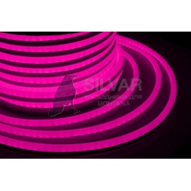  Гибкий Неон LED - розовый, бухта 50м|131-017| NEON-NIGHT