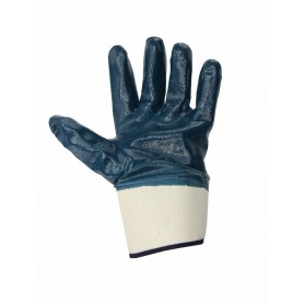 Перчатки х/б,  манжета крага с нитриловым покрытием,  подкладка 100 % хлопок