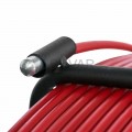 Протяжка кабельная (УЗК в тележке),  стеклопруток d=11, 0 мм,  150 м красная